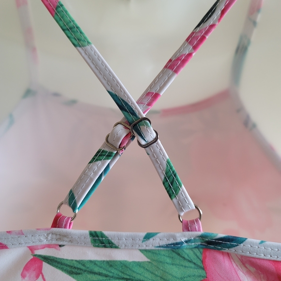 Floral and Pink Swim Tops - Picture 8 of 9